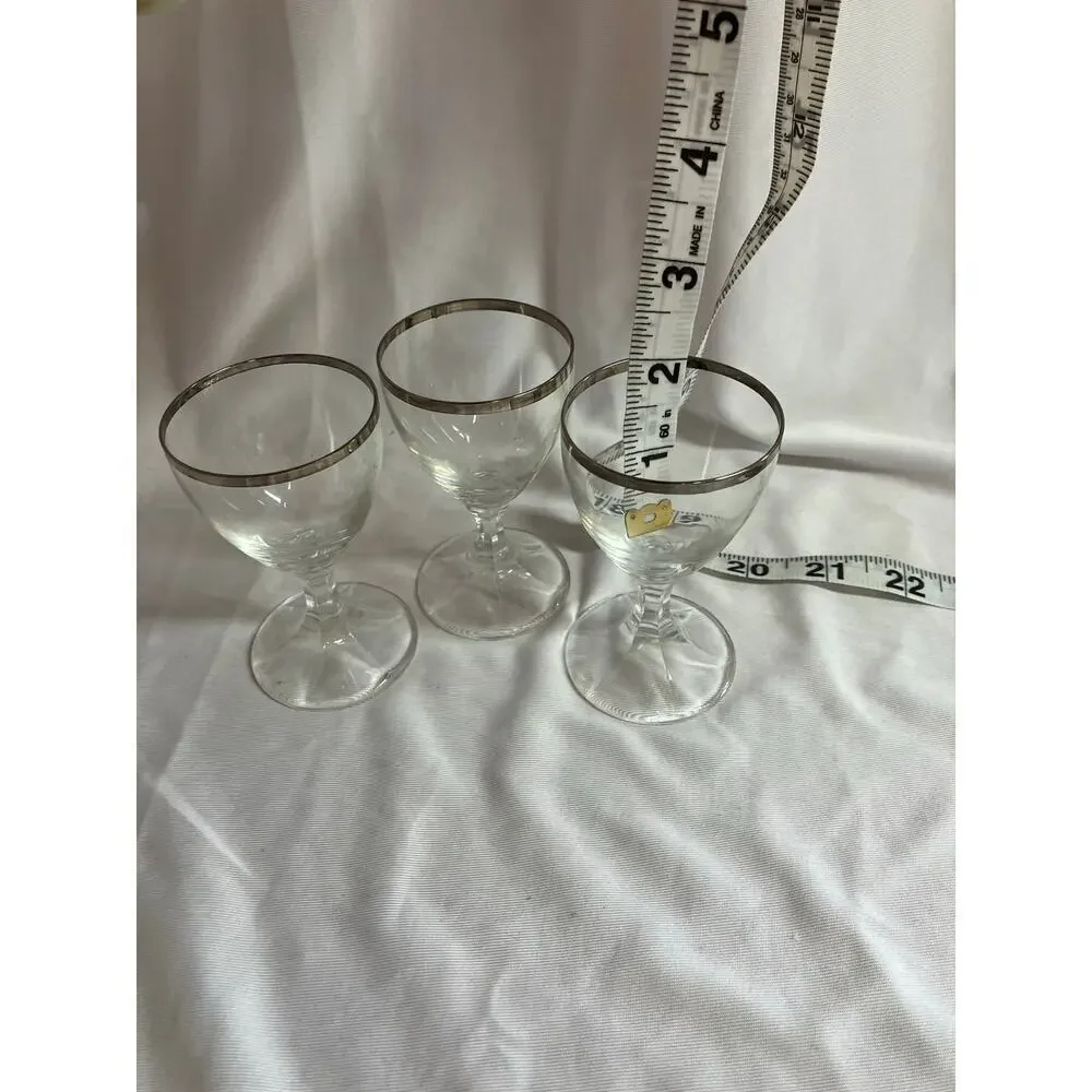 Drinking Glasses 3 piece Dinner Formal Replacement Wedding